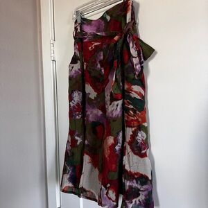 Worthington Multicolor Midi Skirt - Straight and Flare RARE